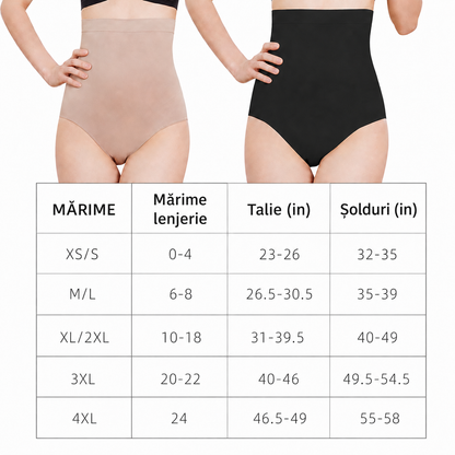 Chilot modelator cu talie înaltă
